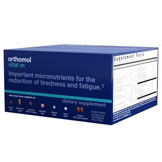 Foto 2 | Suplemento Multivitamínico Orthomol Vital M Para Hombres, Suministro De 30 Días - Venta Internacional.
