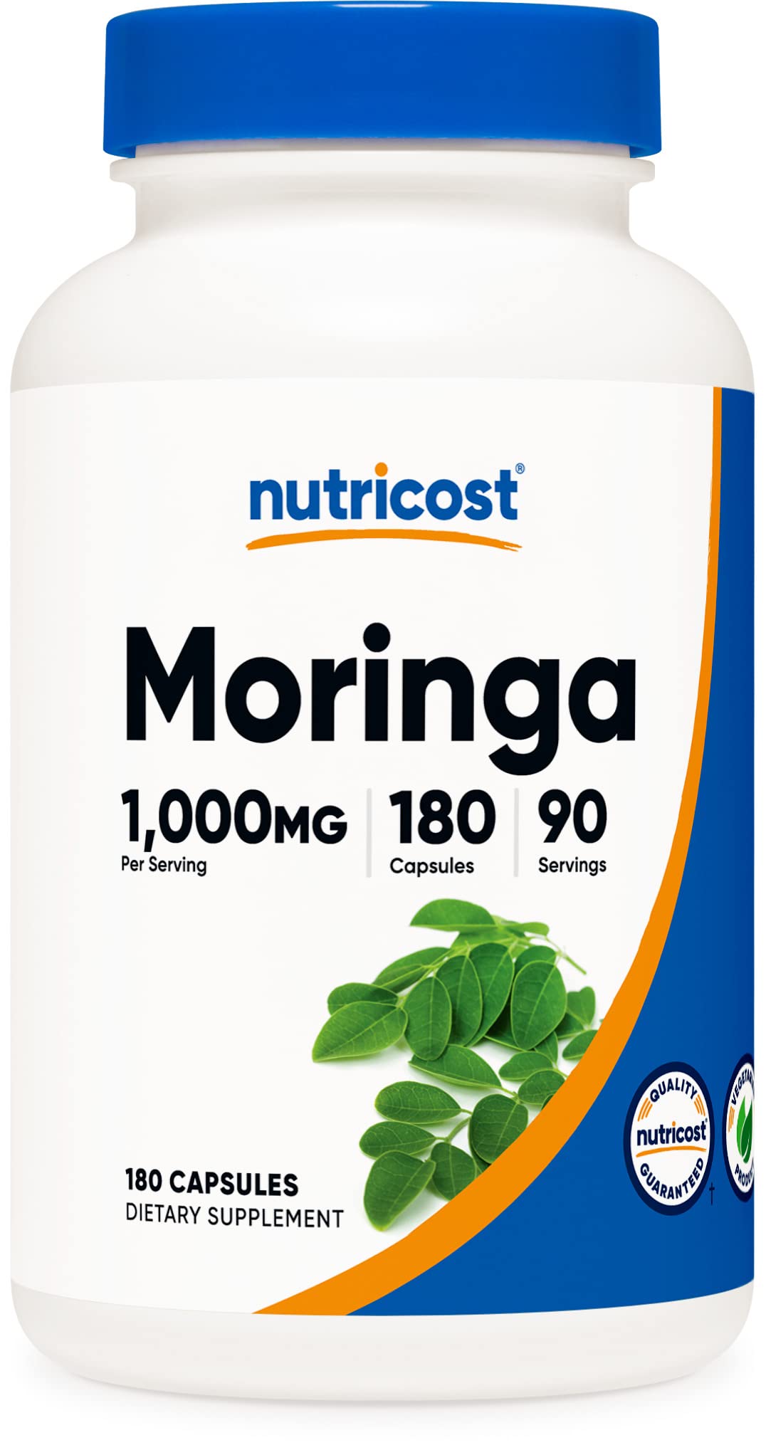 Foto 2 pulgar | Suplemento Nutricost Moringa En Cápsulas 500 Mg 180 Cápsulas - Venta Internacional.
