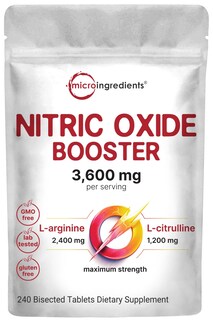 Foto 1 | Microingredientes Potenciadores De Óxido Nítrico, 3.600 Mg, 240 Comprimidos - Venta Internacional.