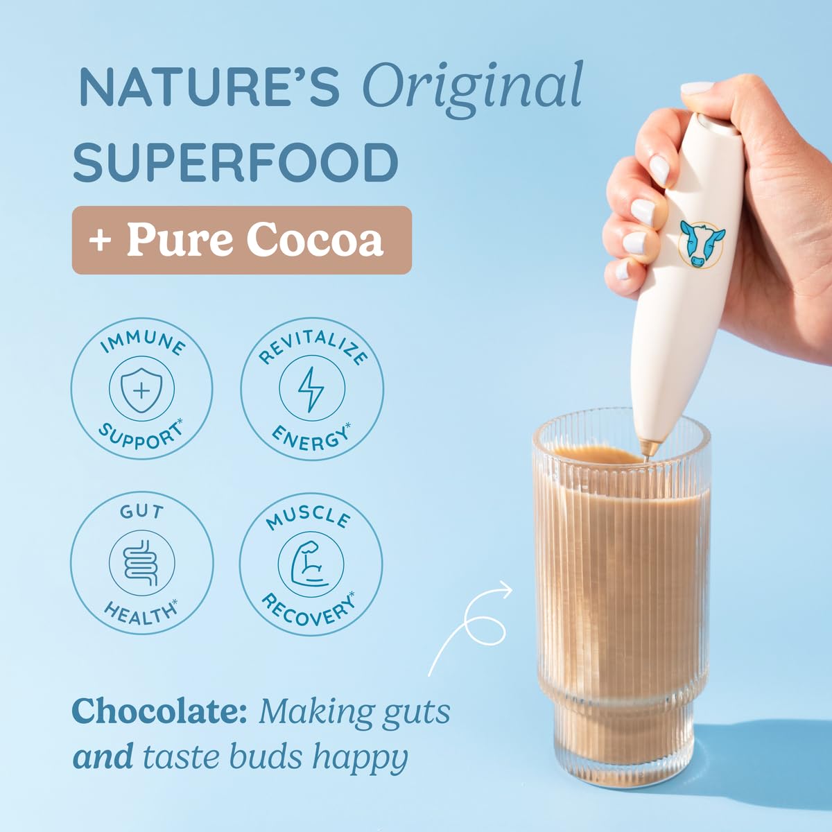 Foto 4 | Suplemento De Calostro En Polvo Wondercow Gut Health 60 Porciones - Venta Internacional.