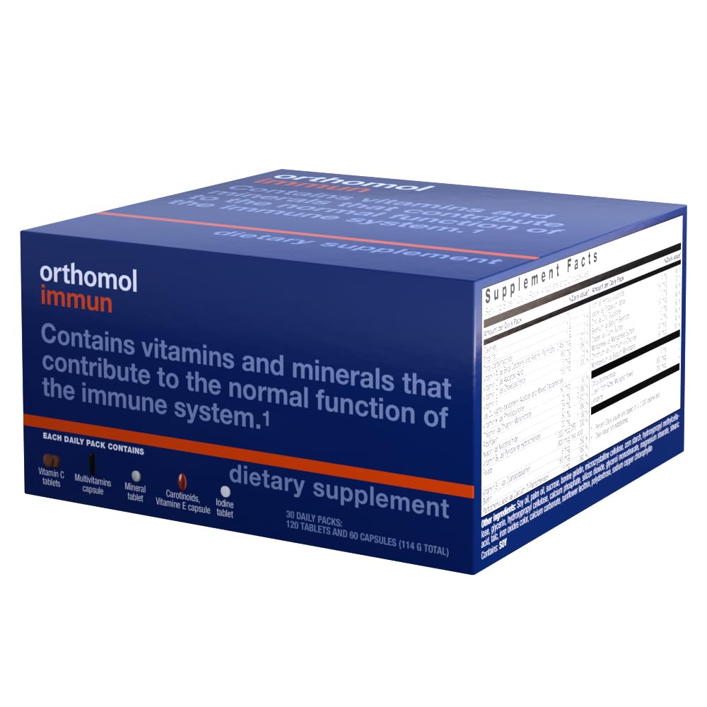 Foto 3 pulgar | Suplemento Orthomol Immun En Tabletas Y Cápsulas Para 30 Días - Venta Internacional.