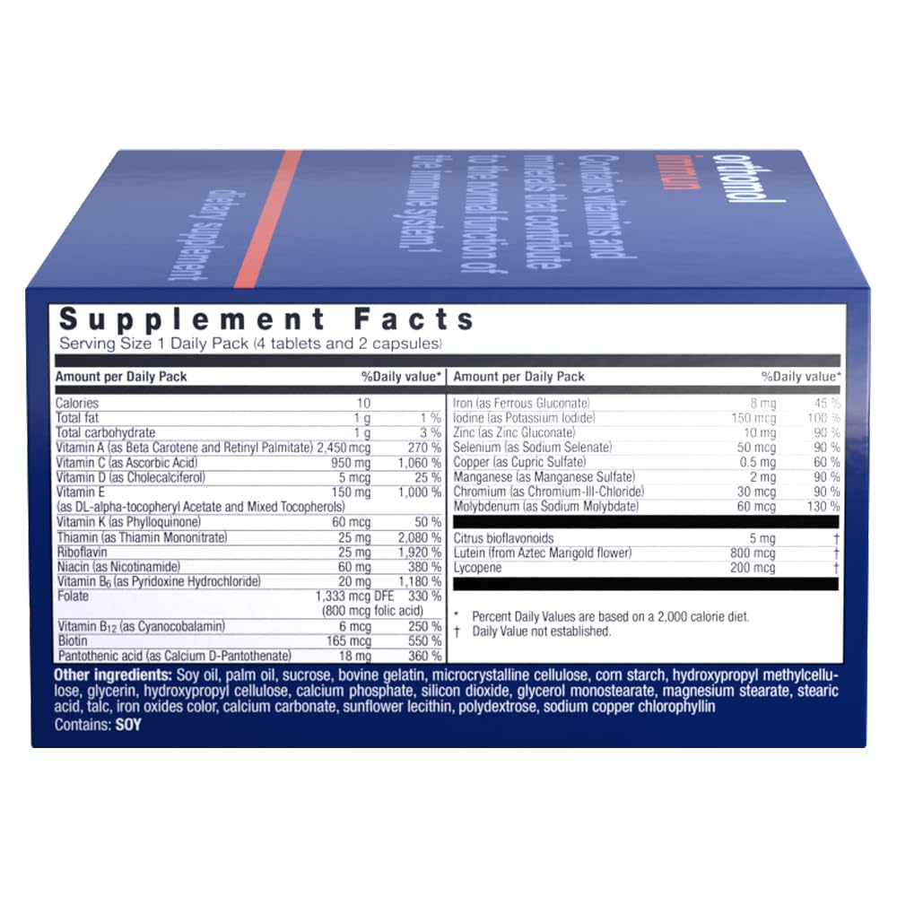 Foto 7 pulgar | Suplemento Orthomol Immun En Tabletas Y Cápsulas Para 30 Días - Venta Internacional.