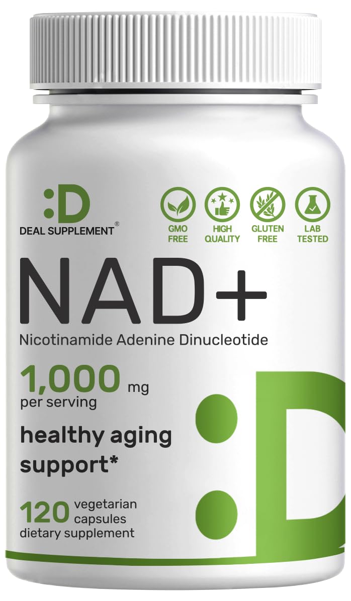 Foto 2 pulgar | Suplemento Nad+ De 1000 Mg, 120 Cápsulas Vegetarianas Extra Strength - Venta Internacional.