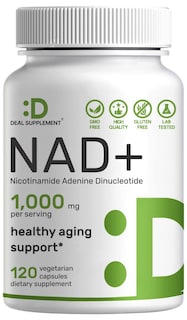 Foto 1 | Suplemento Nad+ De 1000 Mg, 120 Cápsulas Vegetarianas Extra Strength - Venta Internacional.