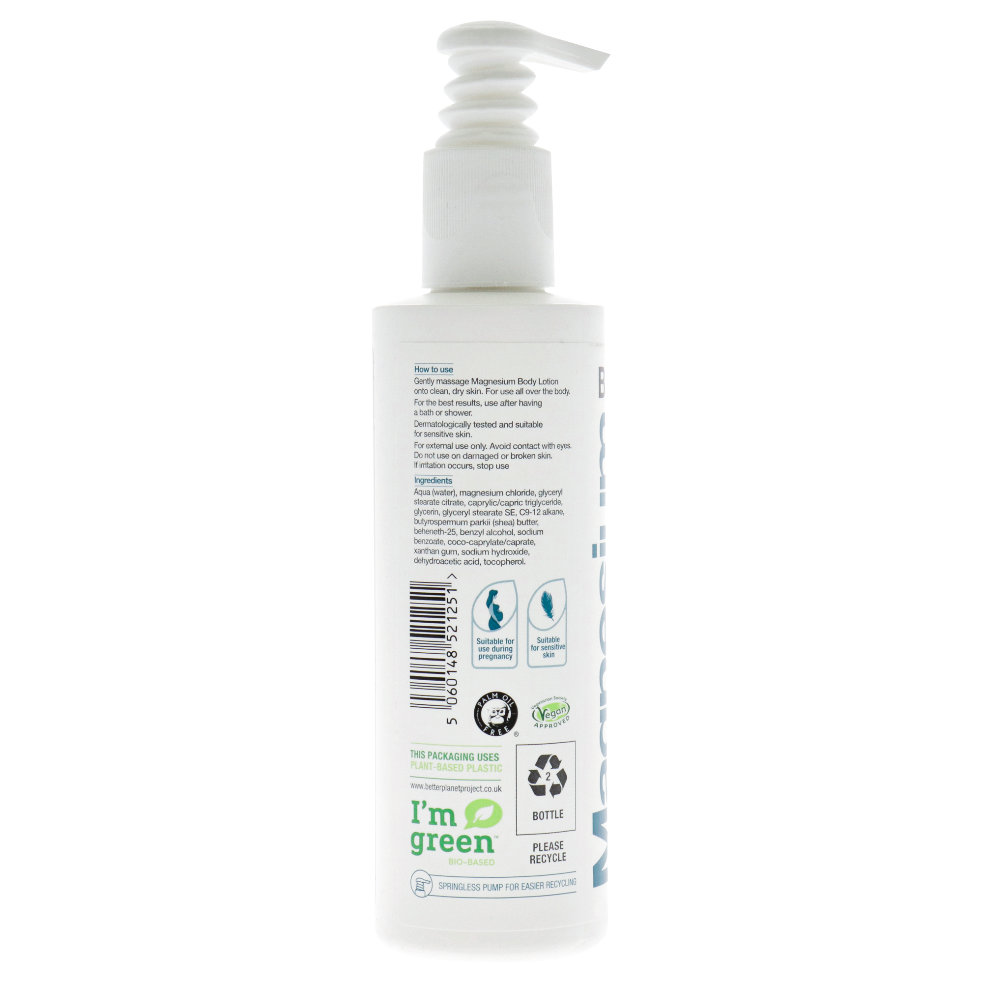 Foto 3 pulgar | Loción Corporal Betteryou Magnesio 180 Ml Unisex - Venta Internacional.