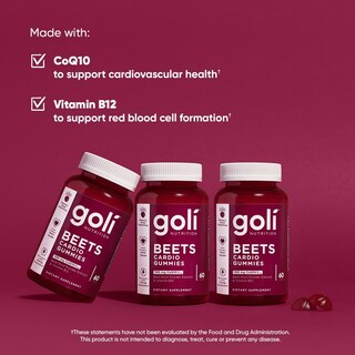 Foto 5 | Suplemento Goli Beets Cardio Gummy 300 Unidades - Venta Internacional