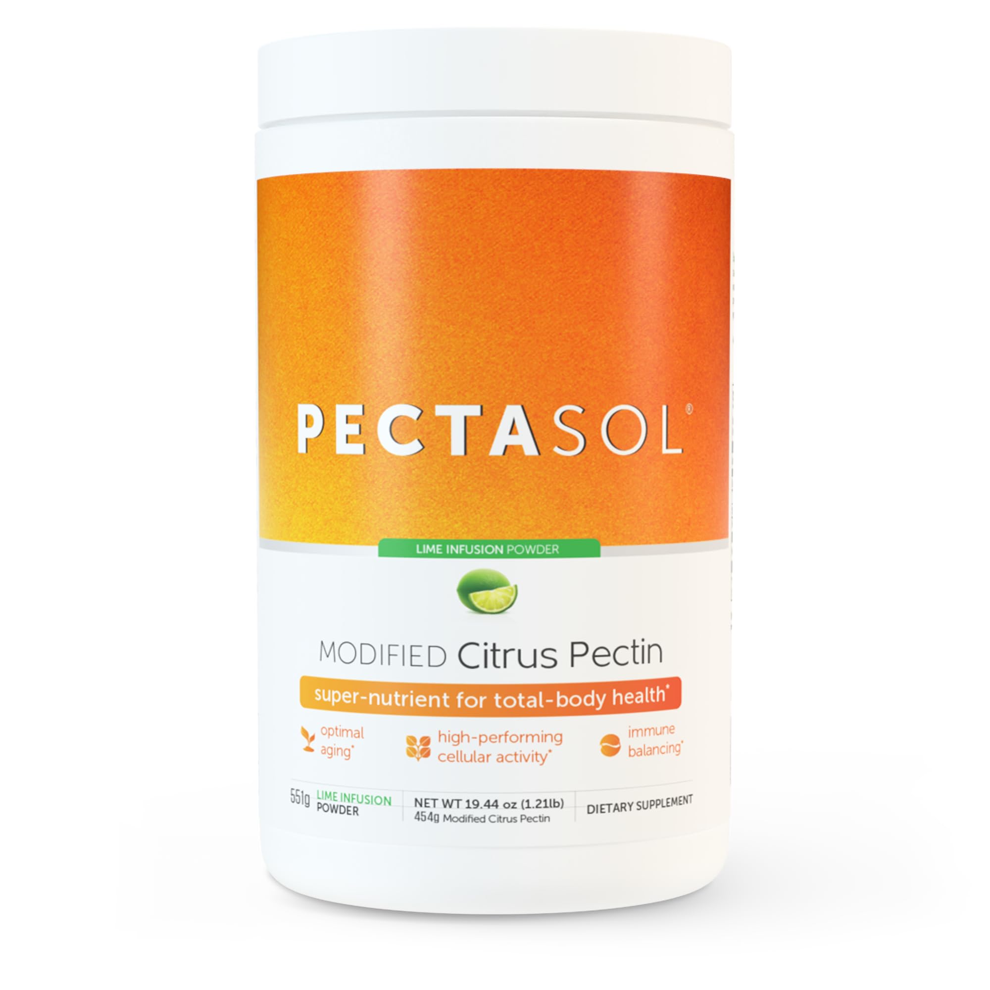 Foto 1 | Suplemento Econugenics Pectasol, Pectina Cítrica Modificada, 551 G - Venta Internacional.