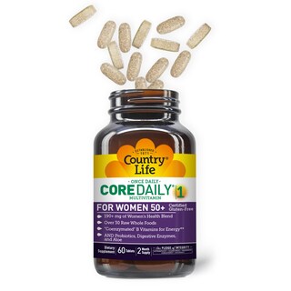 Foto 3 | Multivitamínico Country Life Core Daily-1 Para Mujeres Mayores De 50 Años - Venta Internacional.