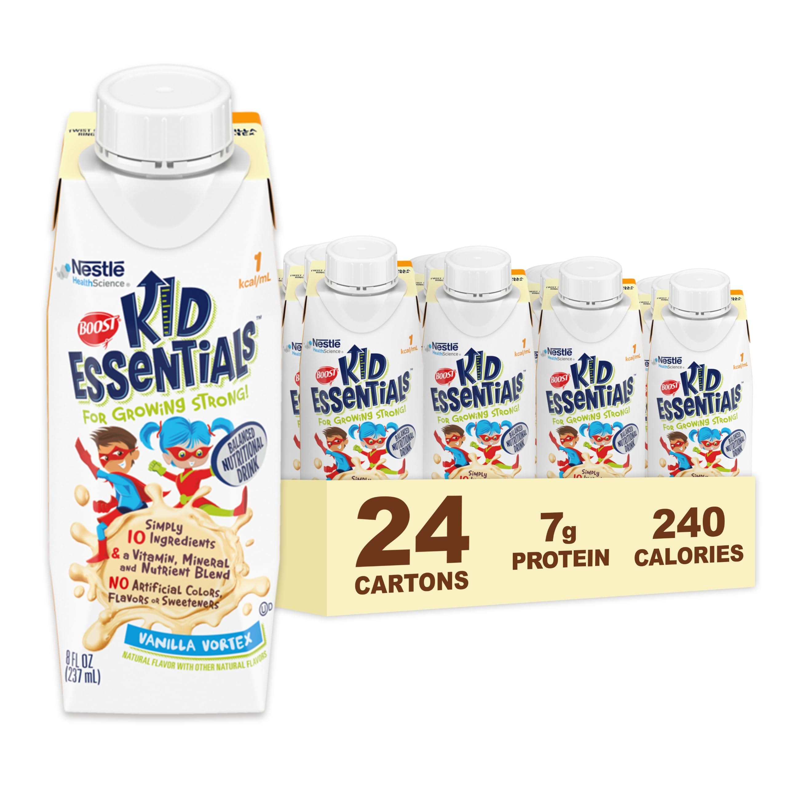 Foto 2 pulgar | Bebida Nutricional Boost Kid Essentials 1.0 Vainilla 24x237ml - Venta Internacional.