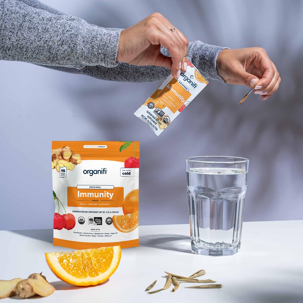 Foto 7 | Supplement Organifi Immunity Superfood Support, 15 Paquetes - Venta Internacional.