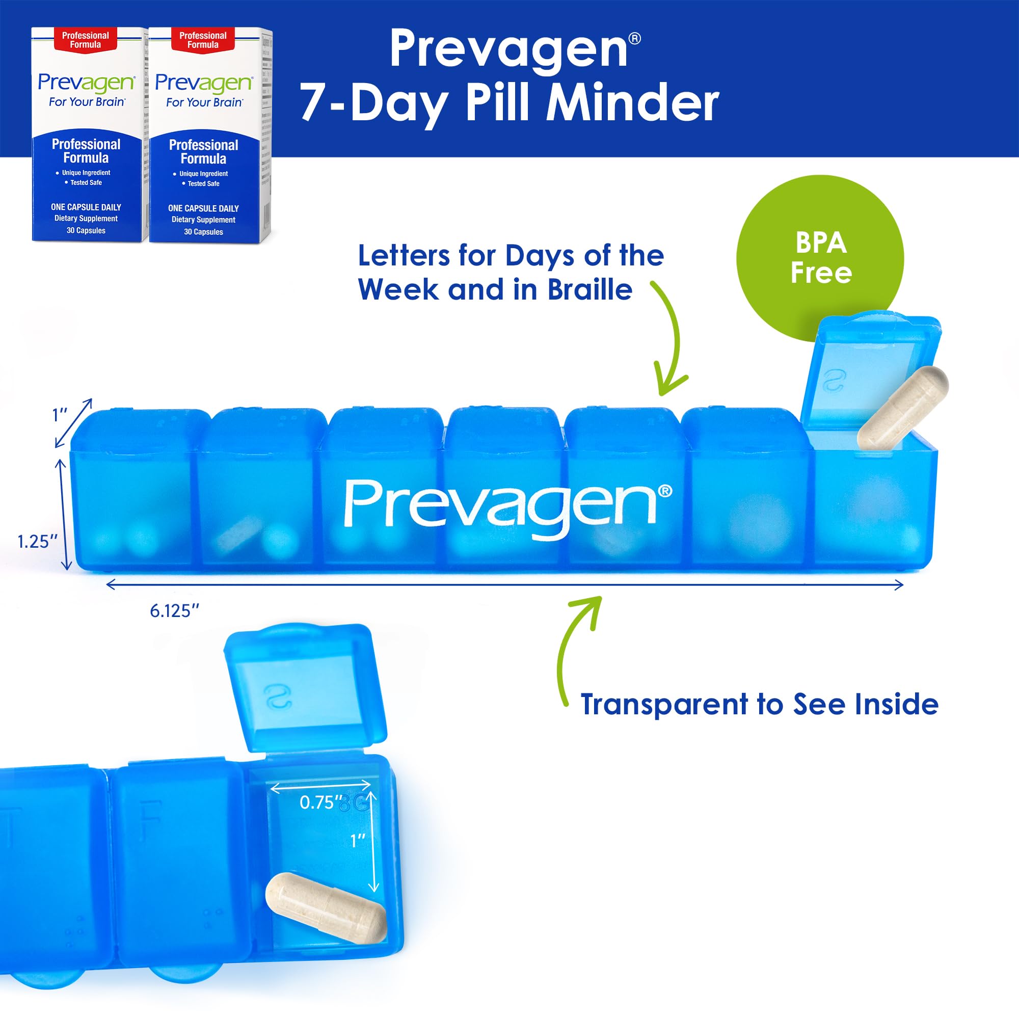 Foto 2 | Suplemento Prevagen Professional Formula 40 Mg 30 Cápsulas X2 - Venta Internacional.