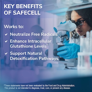 Foto 3 | Suplemento Tesseract Medical Research Safecell S-acetil Glutatión 300 Mg 60 Cápsulas Vegetarianas - Venta Internaciona