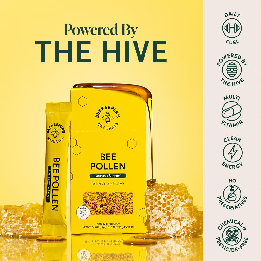 Foto 4 pulgar | Paquetes De Palitos De Polen De Abeja Beekeeper's Naturals De 15 Unidades - Venta Internacional.
