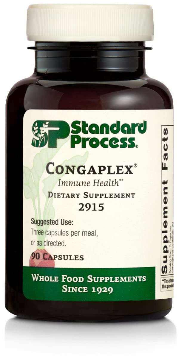 Foto 2 pulgar | Suplemento Standard Process Congaplex Thymus Support 90 Cápsulas - Venta Internacional.