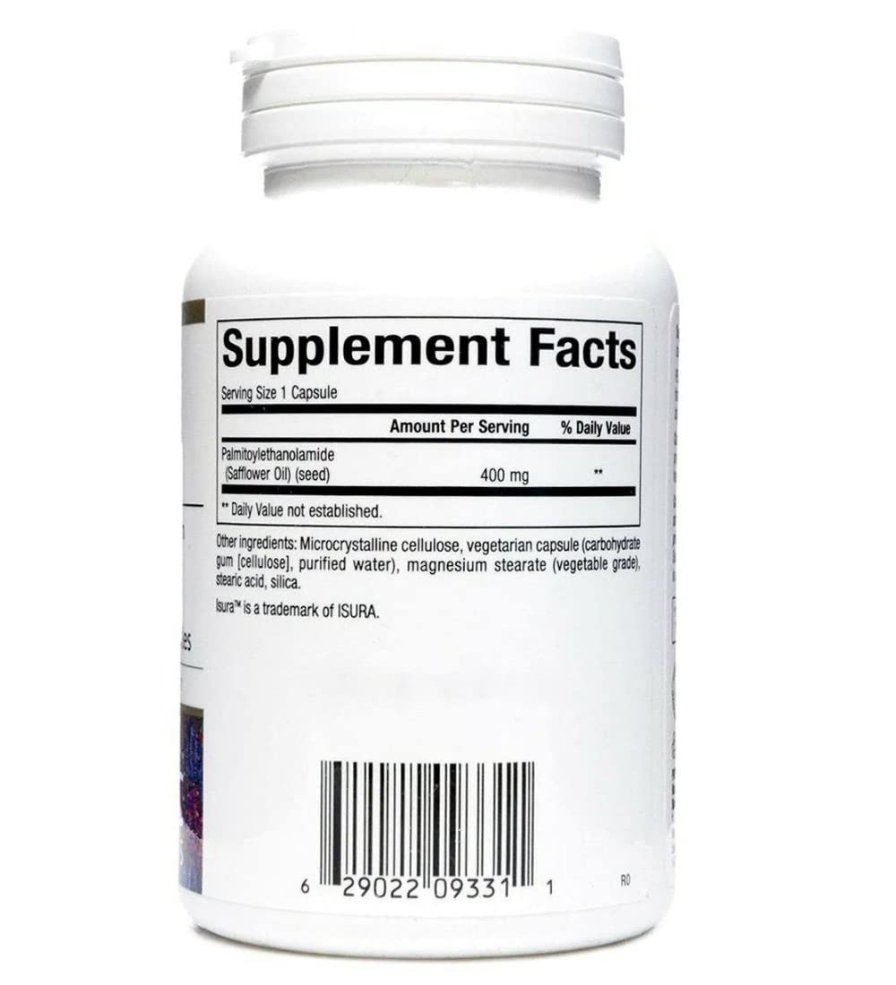 Foto 3 pulgar | Suplemento Bioclinic Naturals Pea Palmitoiletanolamida 400 Mg - Venta Internacional.