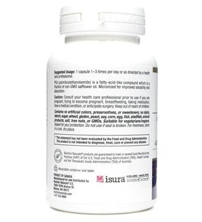 Foto 3 | Suplemento Bioclinic Naturals Pea Palmitoiletanolamida 400 Mg - Venta Internacional.