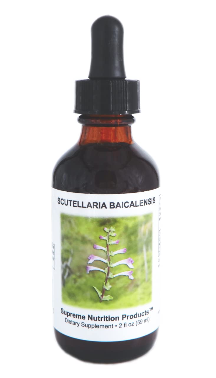 Foto 2 pulgar | Tintura Supreme Nutrition Scutellaria Baicalensis 60 Ml - Venta Internacional.