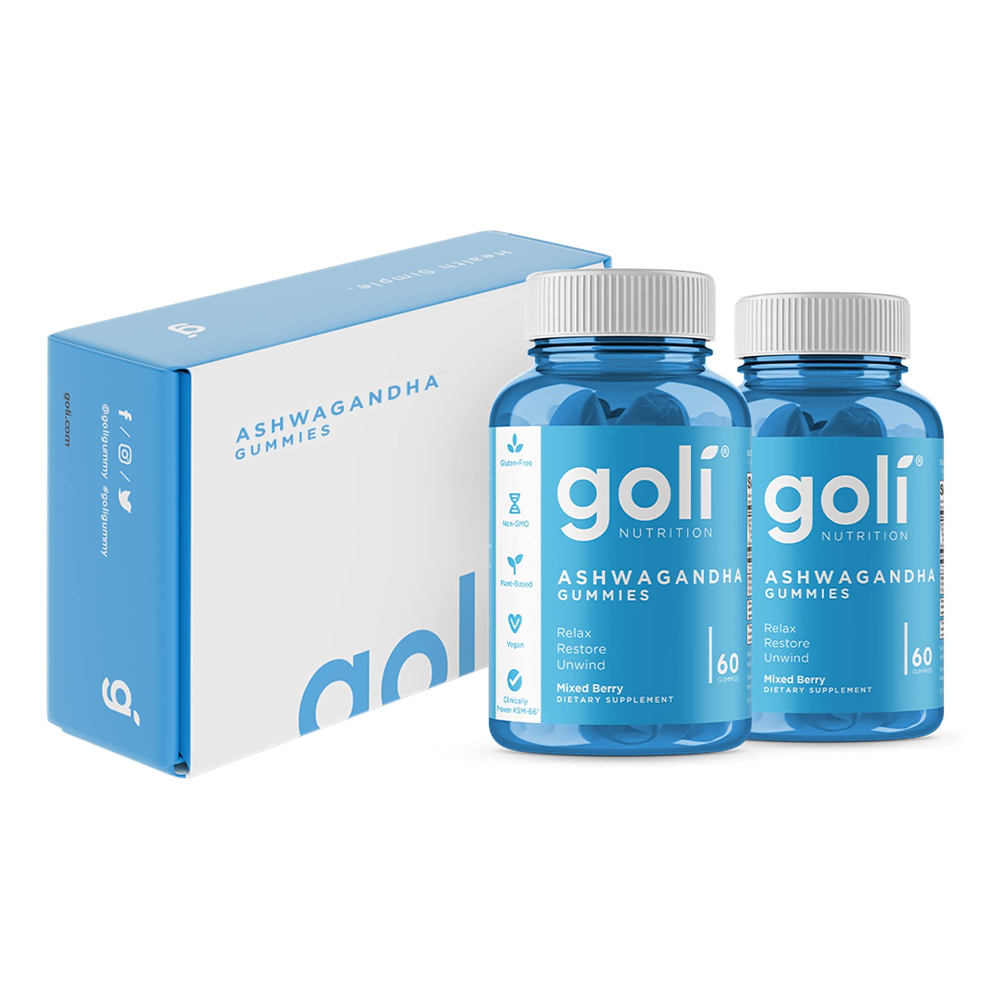 Foto 5 pulgar | Suplemento Goli en Gomitas Ashwagandha y Vitamina D 120 Unidades - Venta Internacional
