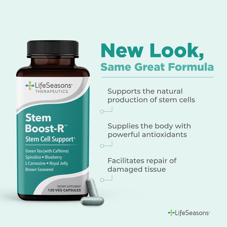 Foto 2 | Suplemento Lifeseasons Stem Boost-r 120 Cápsulas - Venta Internacional.