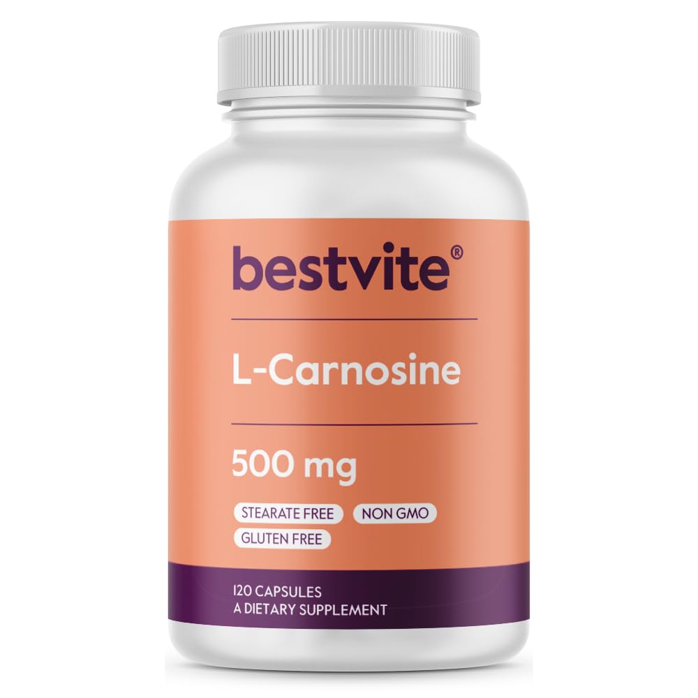 Foto 2 pulgar | Suplemento Bestvite L-carnosina 500 Mg 120 Cápsulas - Venta Internacional.