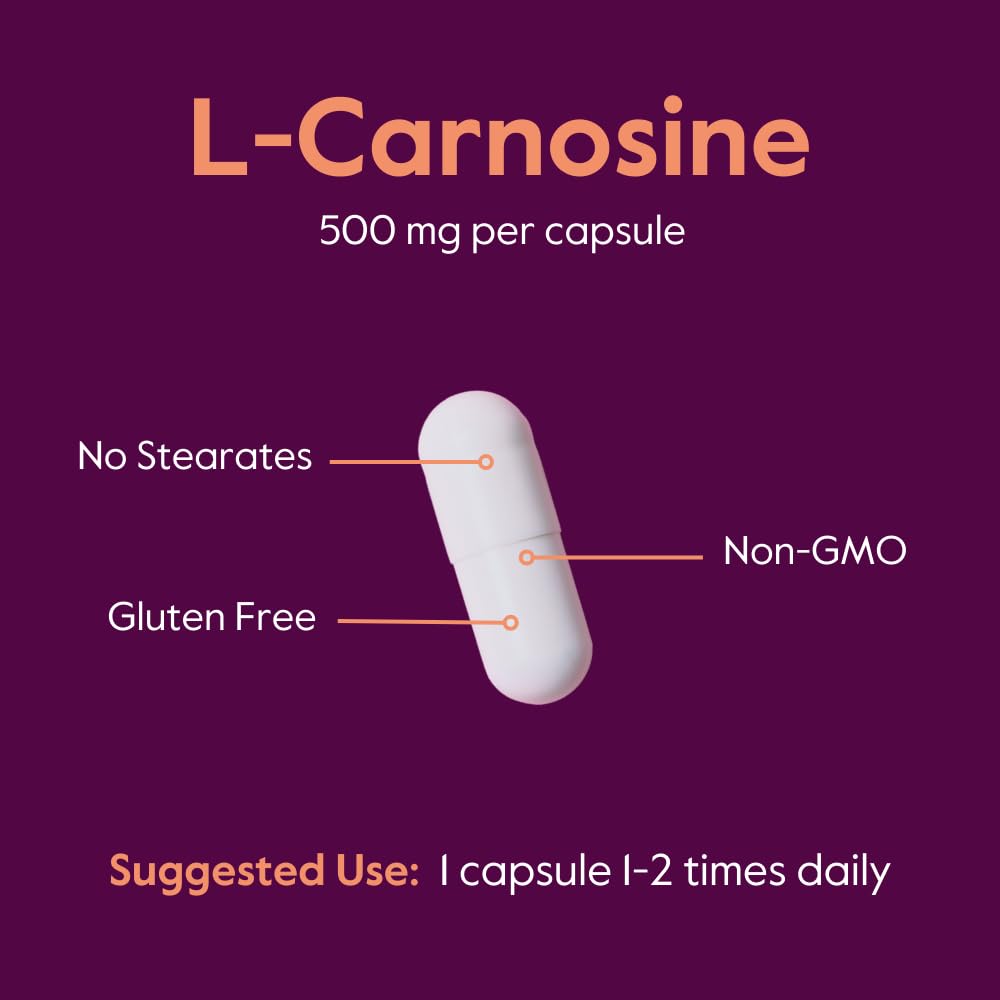 Foto 5 | Suplemento Bestvite L-carnosina 500 Mg 120 Cápsulas - Venta Internacional.