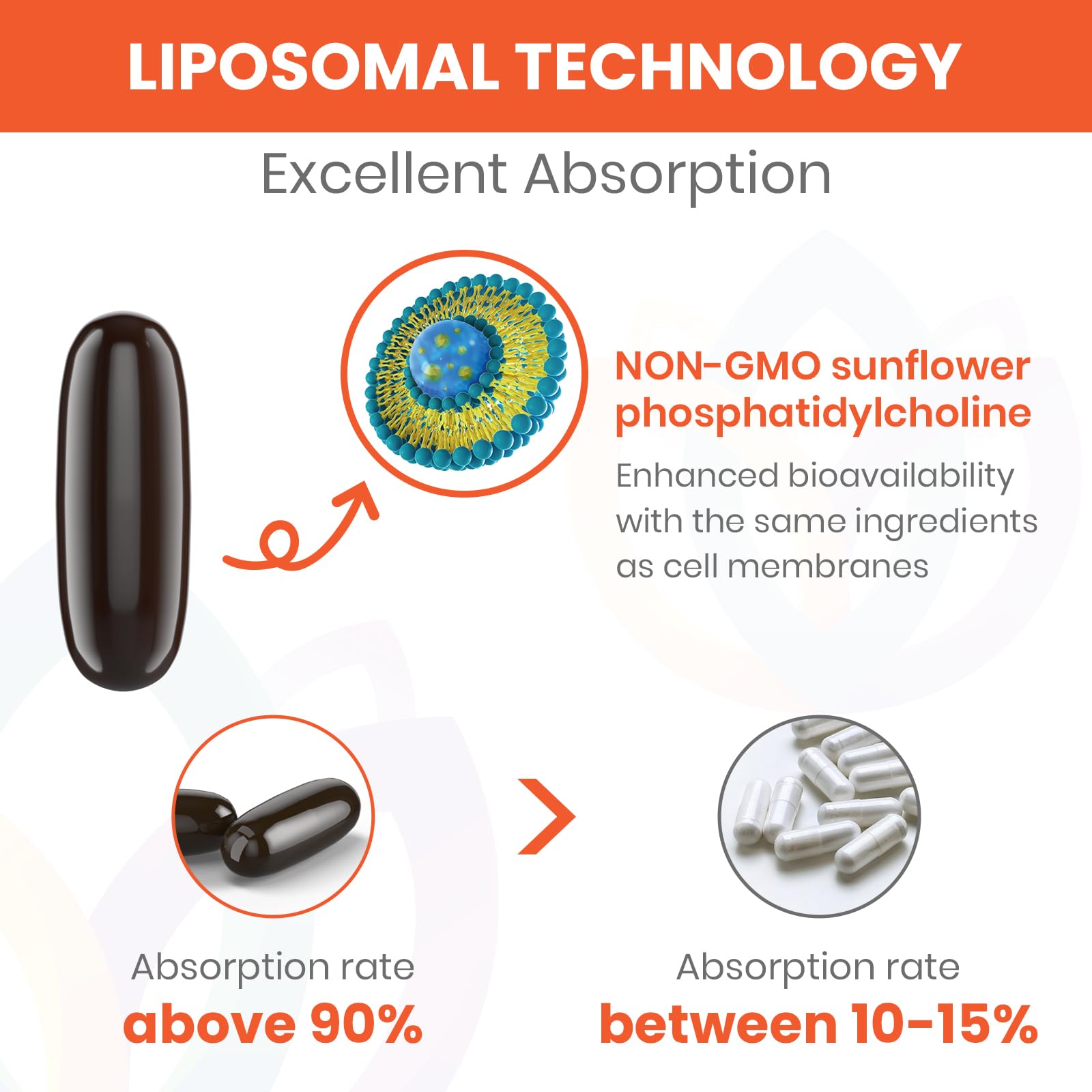 Foto 4 pulgar | Suplementos Sharoaid Fisetin 1500 Mg Liposomal Delivery 120 Cápsulas Blandas - Venta Internacional.