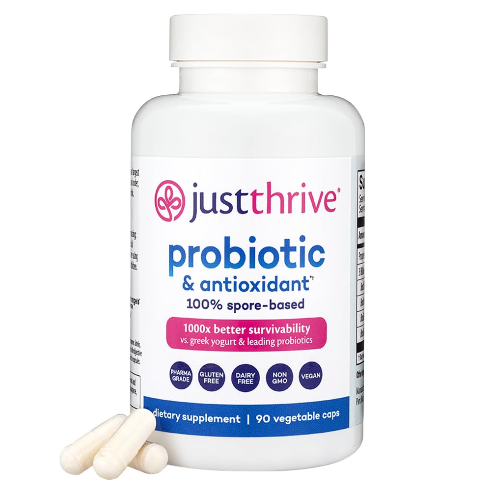 Foto 1 | Suplemento Probiótico Y Antioxidante Just Thrive 90 Cápsulas - Venta Internacional.