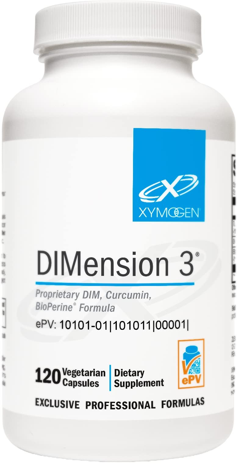 Foto 2 pulgar | Suplemento Xymogen Dimension 3 De Diindolilmetano Con Curcumina 120 Cápsulas - Venta Internacional.