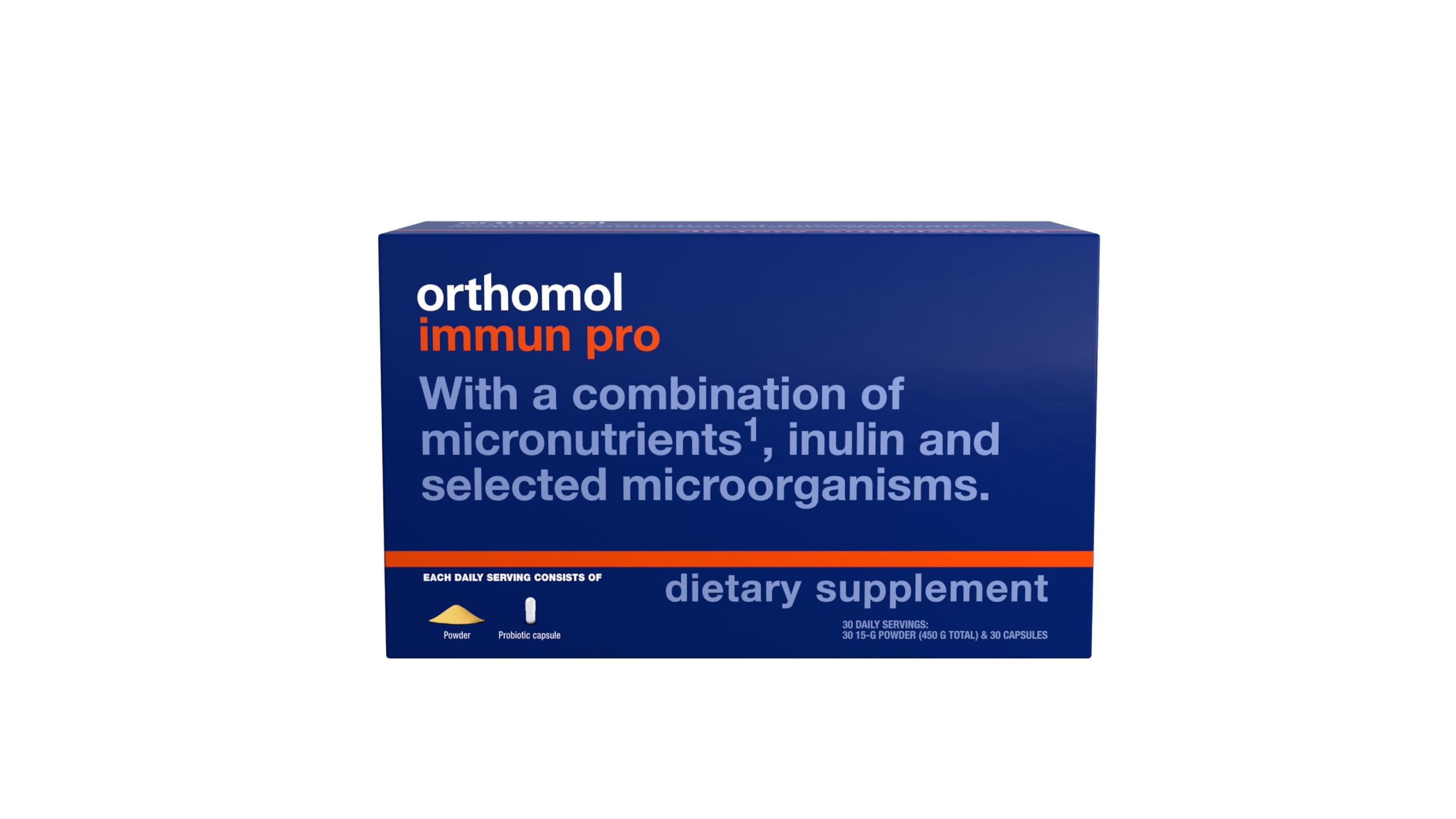 Foto 2 pulgar | Suplemento Orthomol Immun Pro Para 30 Días Con Vitaminas Y Zinc - Venta Internacional.