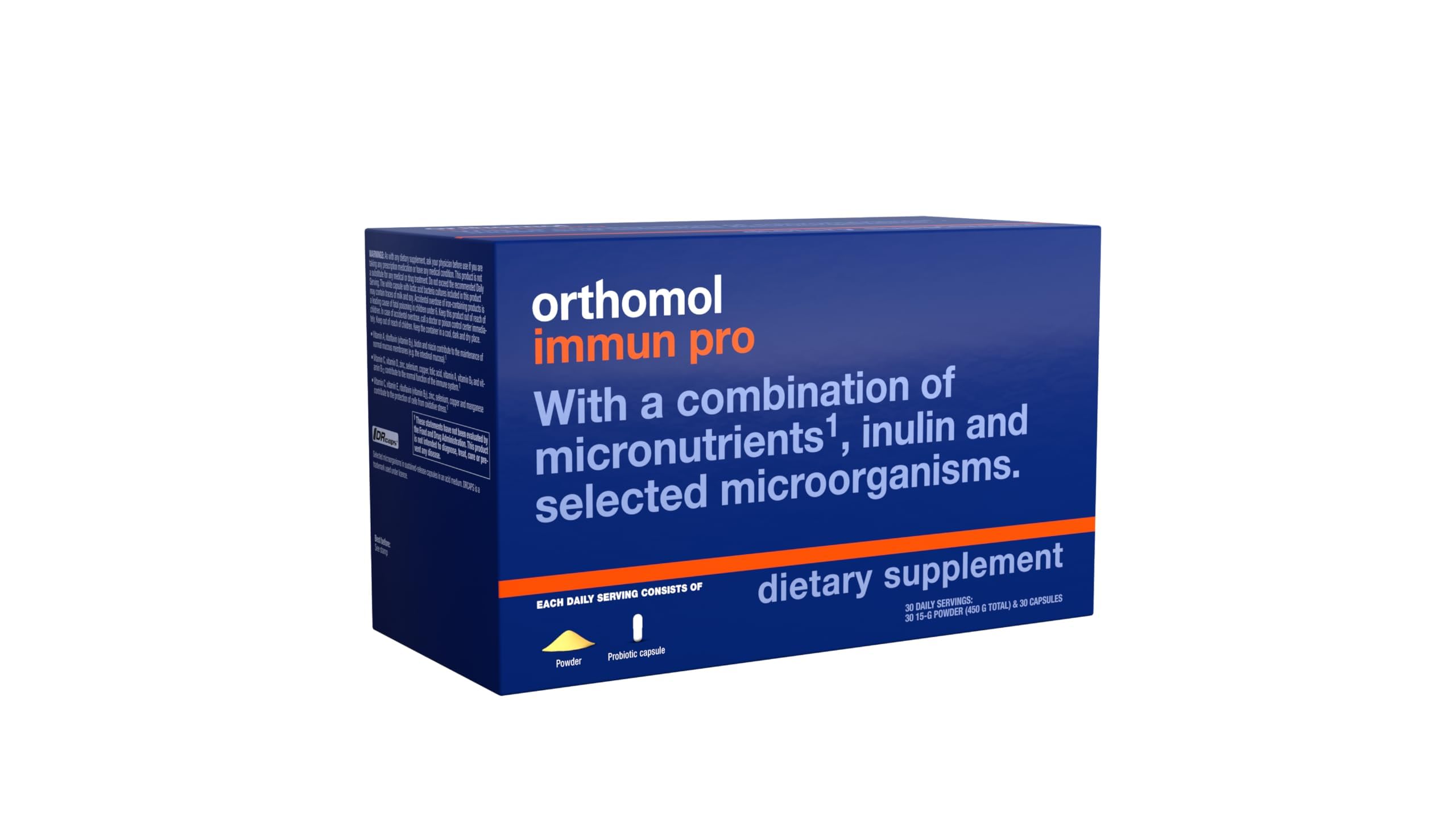 Foto 3 pulgar | Suplemento Orthomol Immun Pro Para 30 Días Con Vitaminas Y Zinc - Venta Internacional.