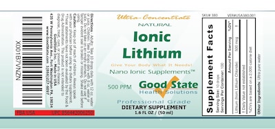Foto 2 | Botella De Vidrio Litio Iónico Líquido Ultra Concentrado 30 Ml - Venta Internacional.