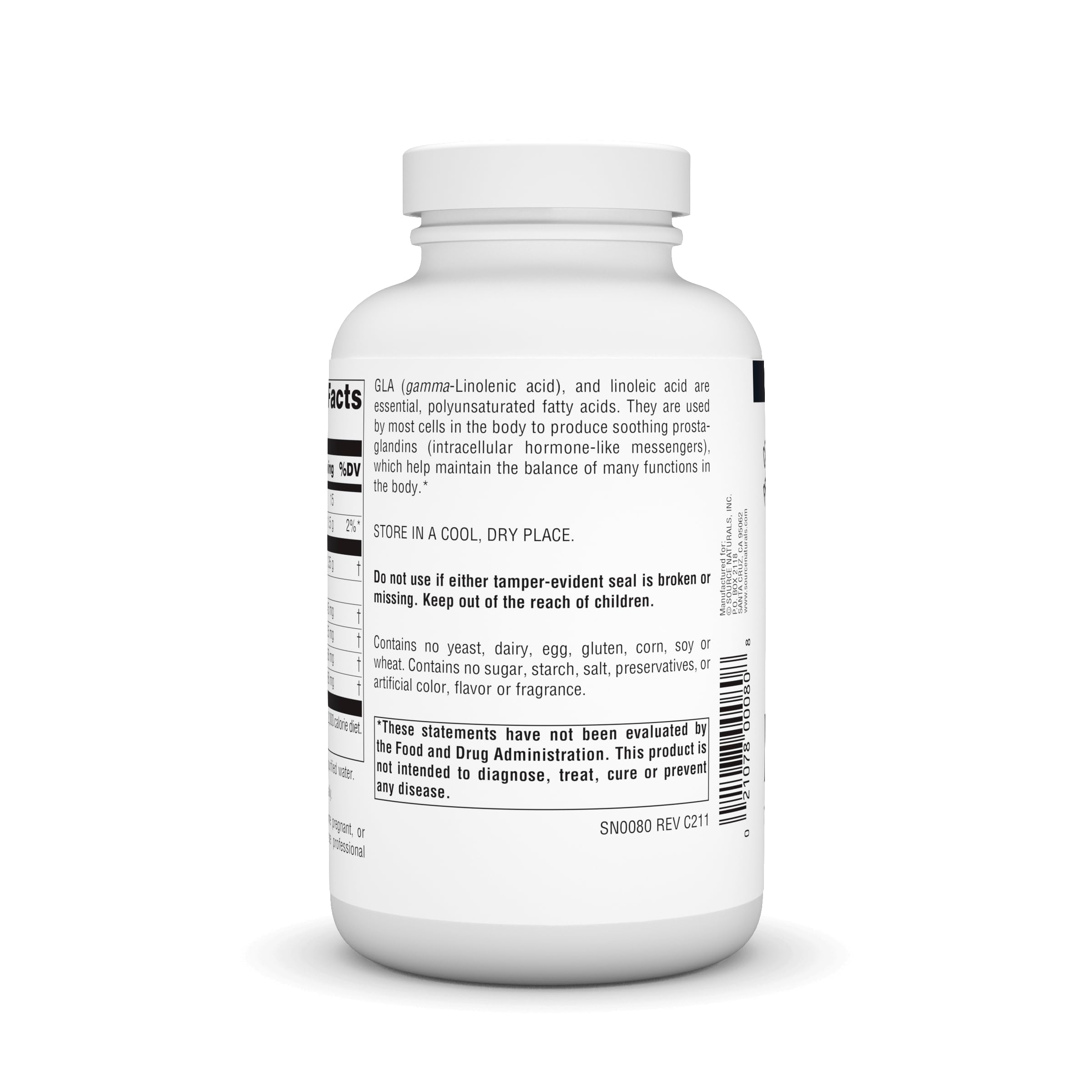 Foto 4 pulgar | Aceite De Onagra Supplement Source Naturals, 1350 Mg - Venta Internacional.