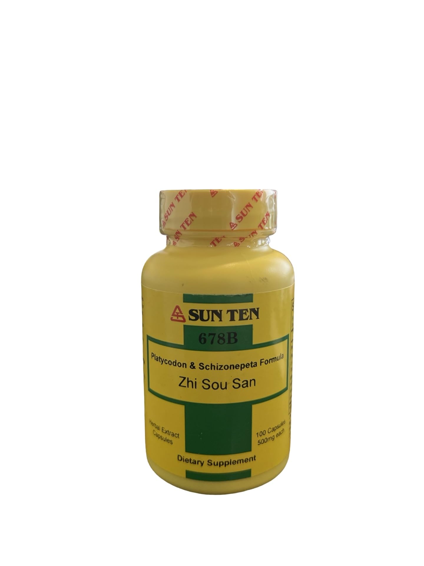 Foto 2 pulgar | Cápsulas Sun Ten Platycodon Y Schizonepeta Formula Zhi Sou San - Venta Internacional.