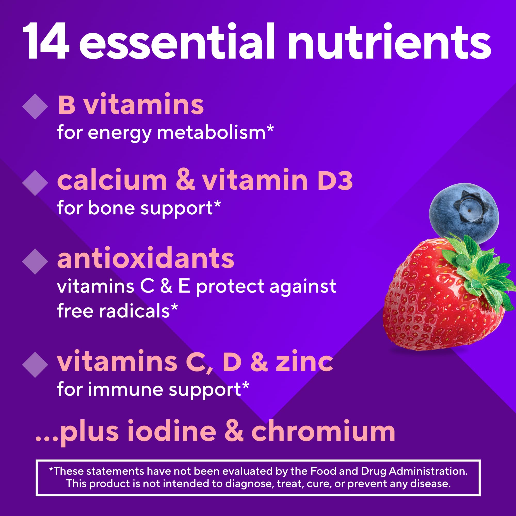 Foto 7 | Gomitas Multivitamínicas Vitafusion Para Mujer, 150 Unidades, 75 Días - Venta Internacional.