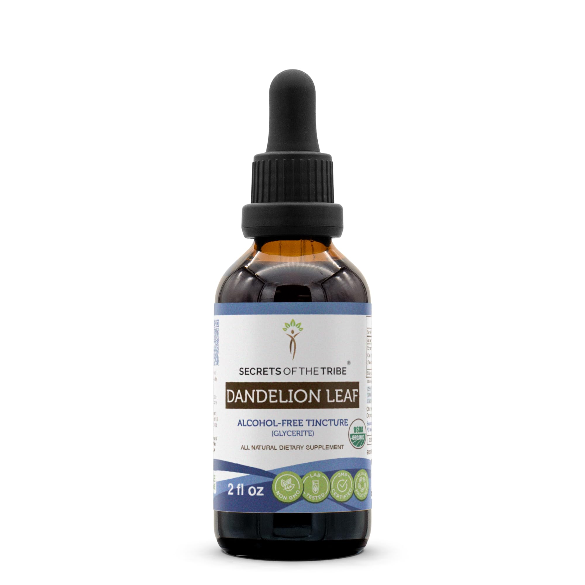 Foto 1 | Gotas De Hierbas Secrets Of The Tribe Dandelion Leaf, 60 Ml - Venta Internacional.