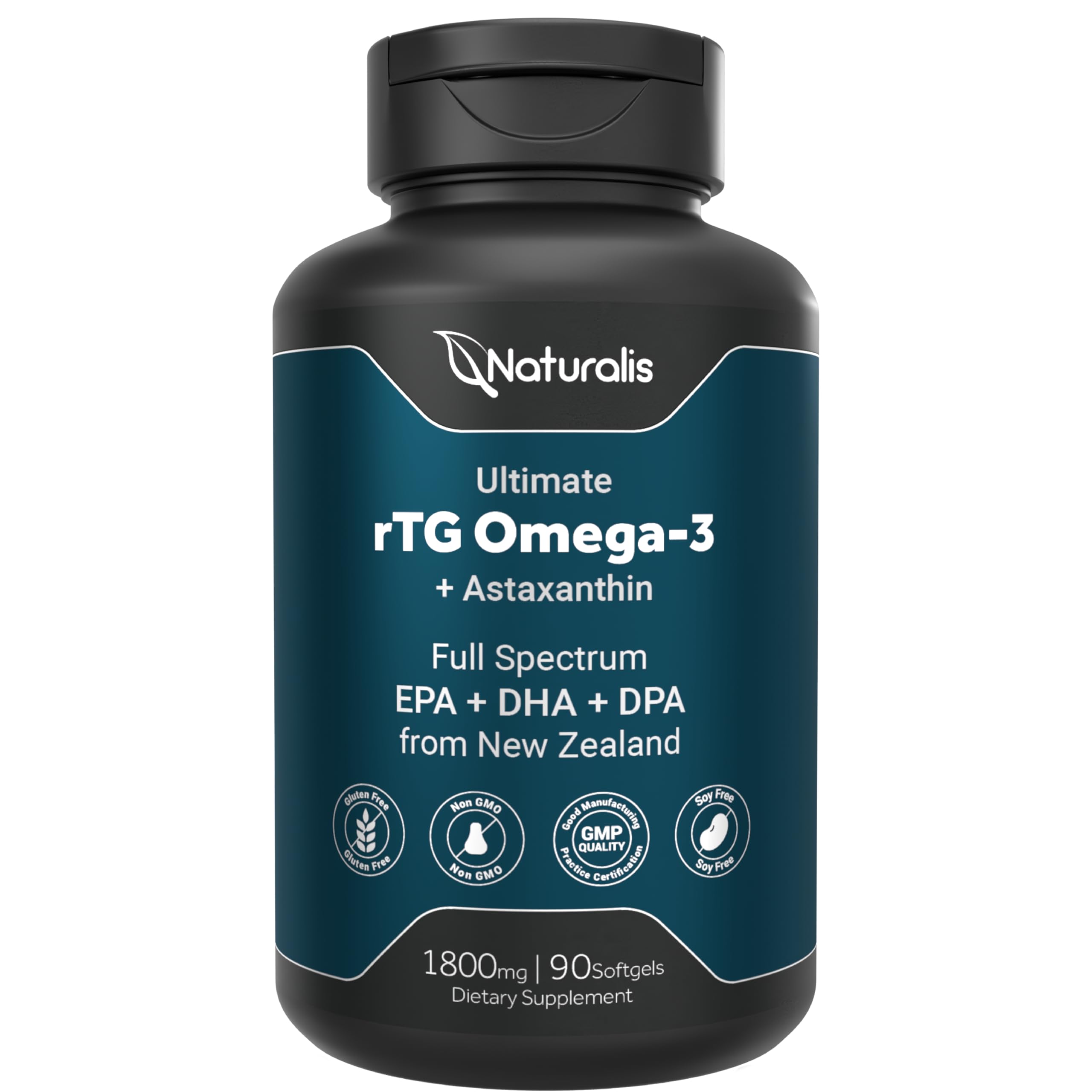 Foto 2 pulgar | Suplemento De Aceite De Pescado Naturalis Ultimate Rtg Omega 3 1800 Mg - Venta Internacional.