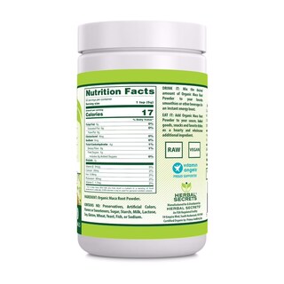 Foto 2 | Suplemento Herbal Secrets De Raíz De Maca En Polvo, 473 Ml, Usda Organic - Venta Internacional.