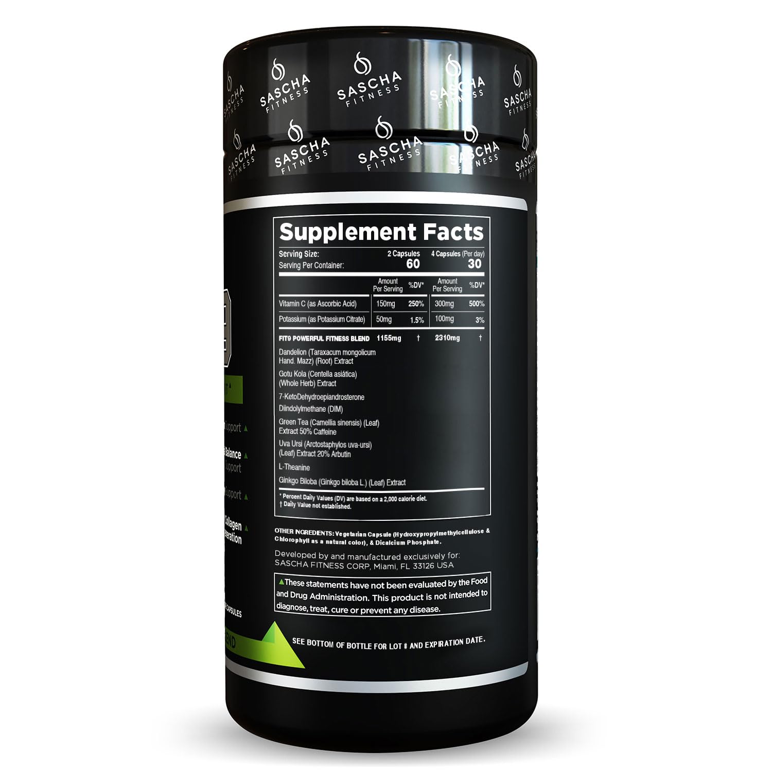 Foto 3 pulgar | Complementa La Pérdida De Grasa De Sascha Fitness Con Colágeno Support Fit9 - Venta Internacional.