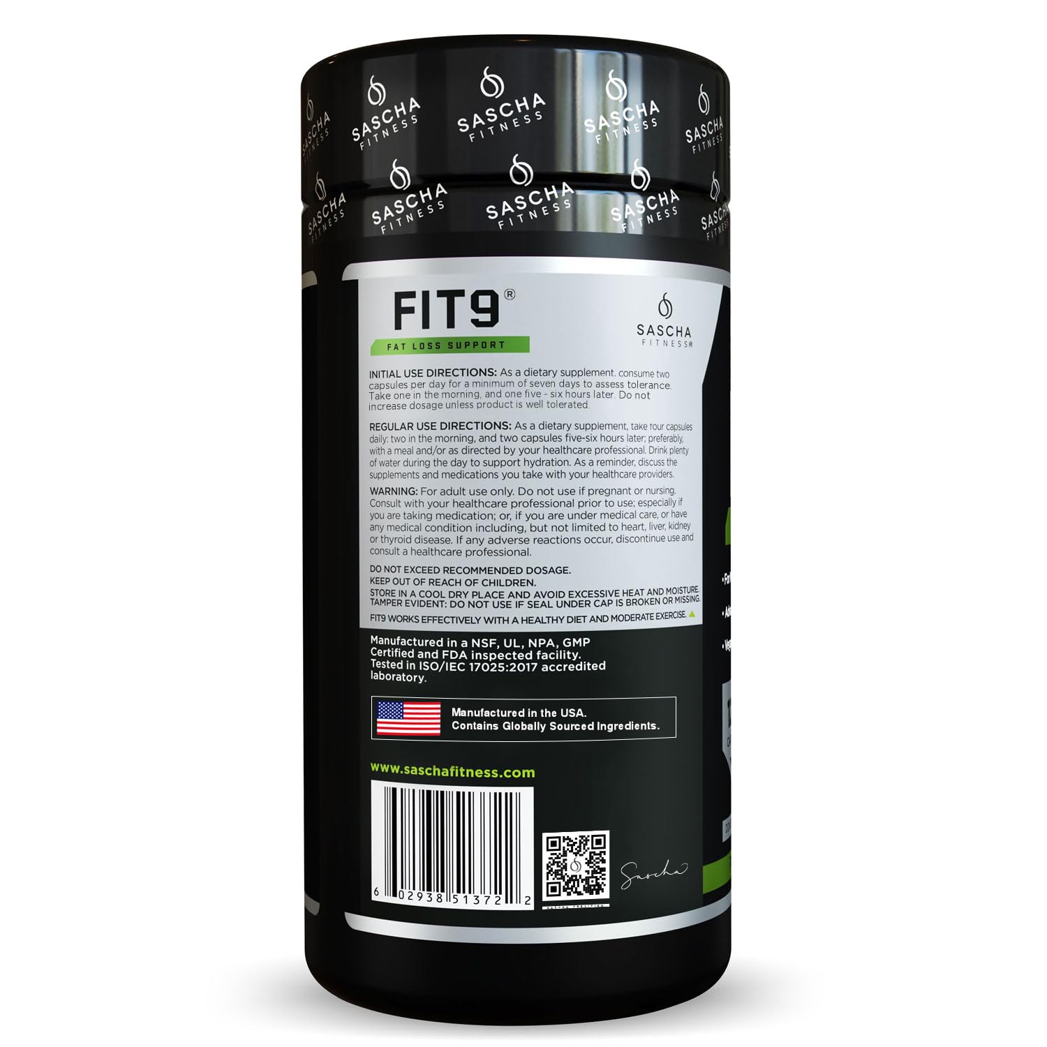 Foto 4 pulgar | Complementa La Pérdida De Grasa De Sascha Fitness Con Colágeno Support Fit9 - Venta Internacional.