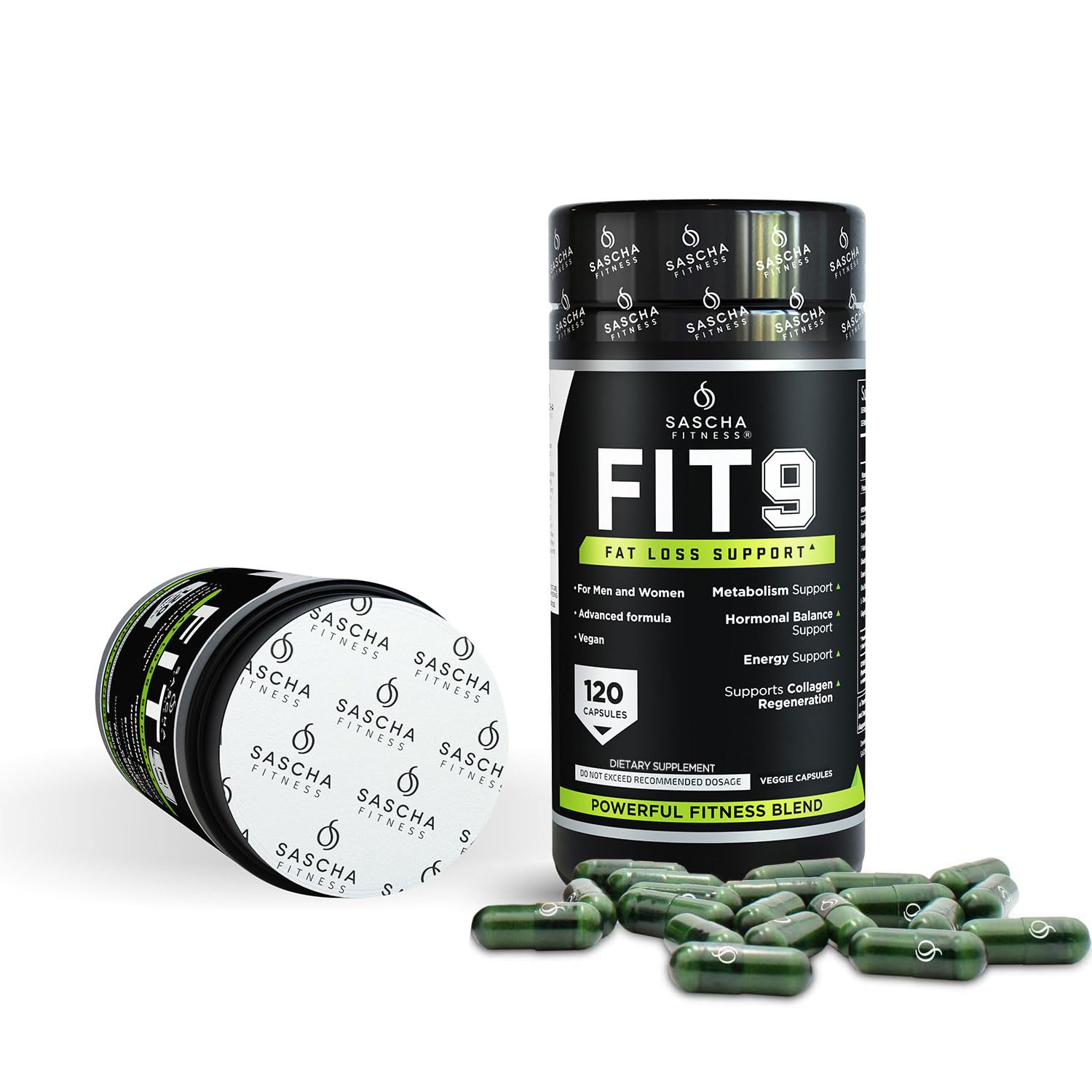 Foto 6 pulgar | Complementa La Pérdida De Grasa De Sascha Fitness Con Colágeno Support Fit9 - Venta Internacional.