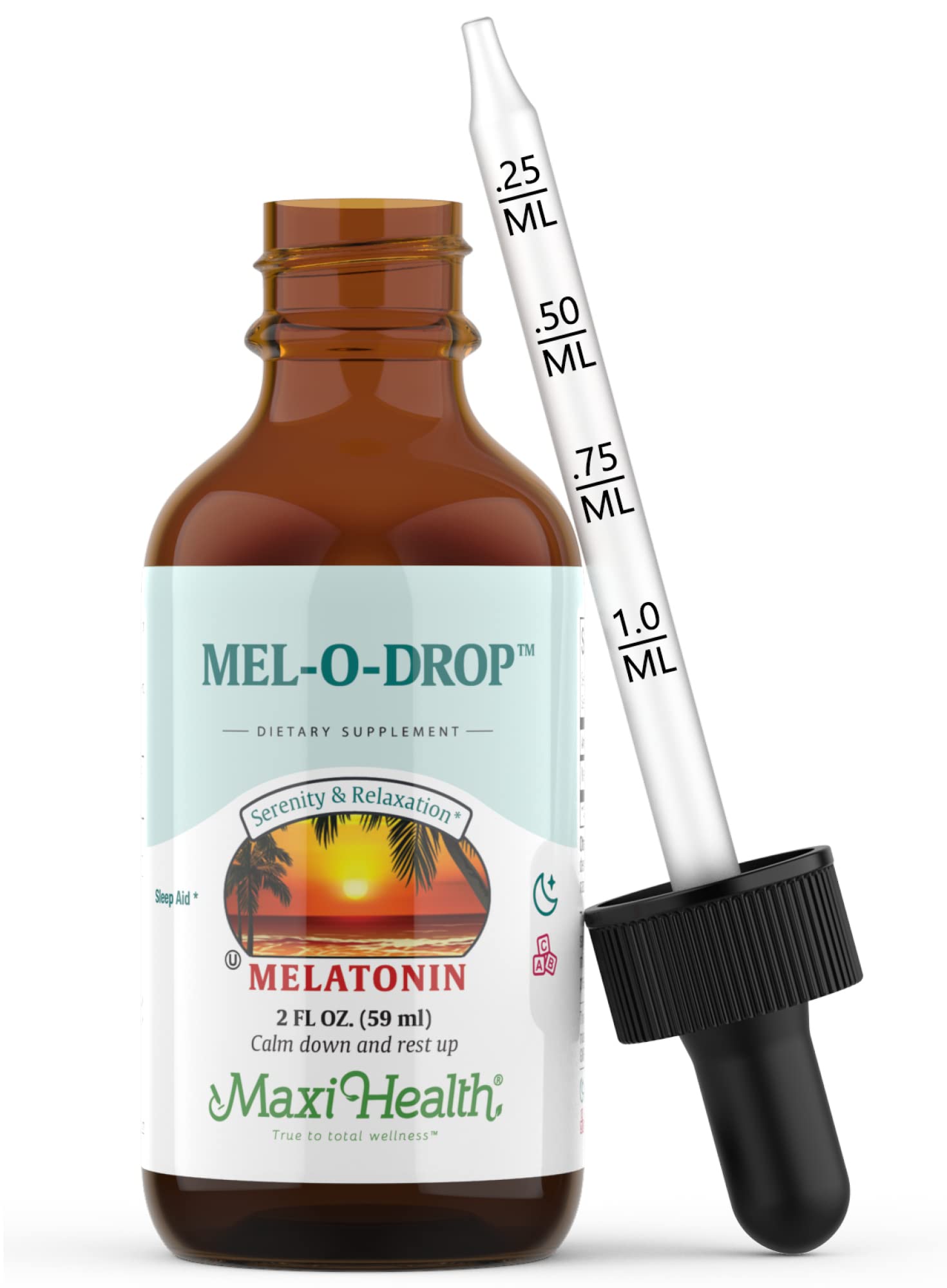 Foto 2 pulgar | Suplemento Para Dormir Maxi Health Liquid Melatonina, 60 Ml, Para Niños - Venta Internacional.