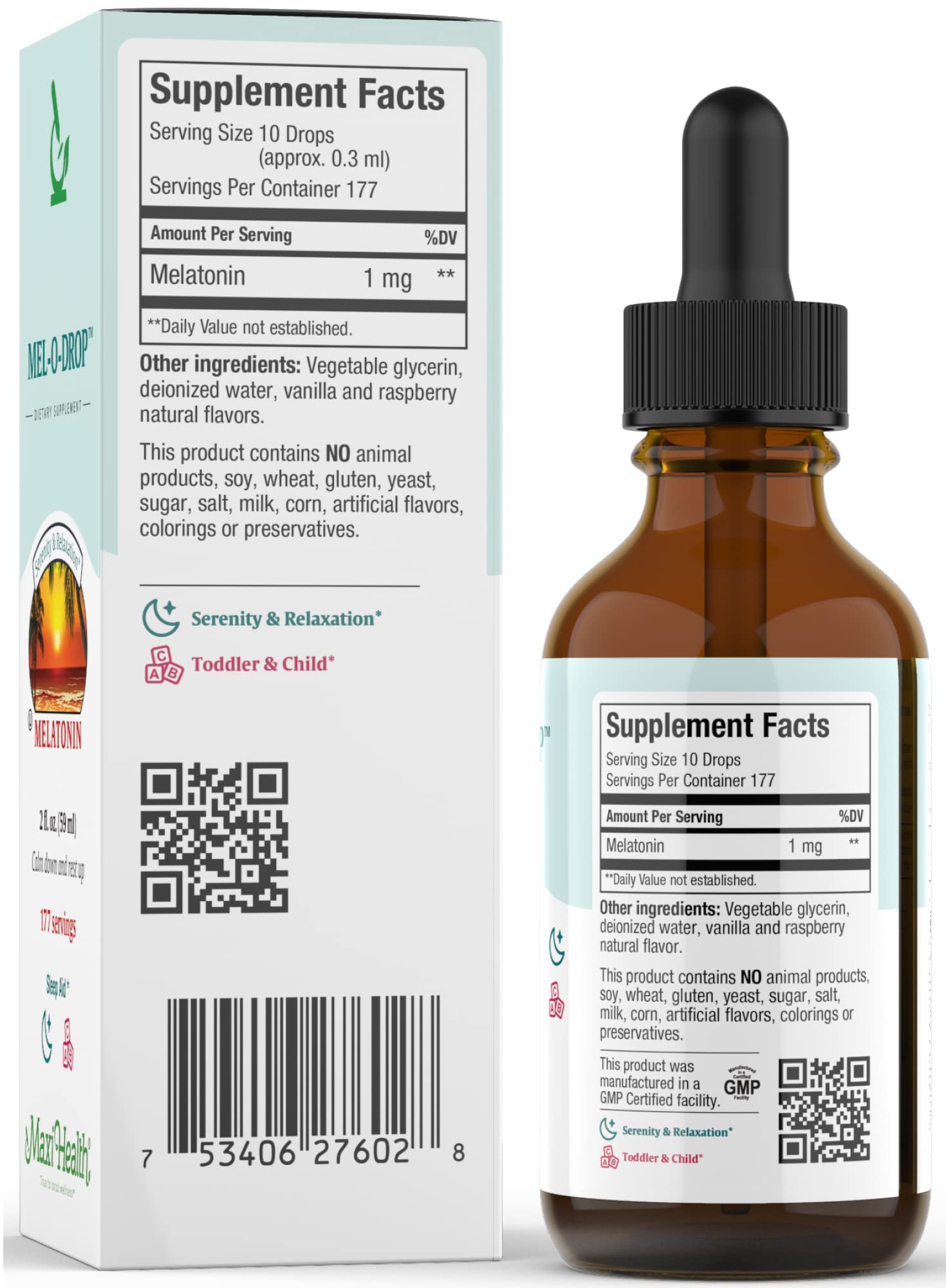 Foto 4 pulgar | Suplemento Para Dormir Maxi Health Liquid Melatonina, 60 Ml, Para Niños - Venta Internacional.