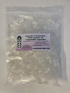 Foto 1 | Cápsulas Vacías Capsule Connection #3, Tamaño 1000, Vegetarianas - Venta Internacional.