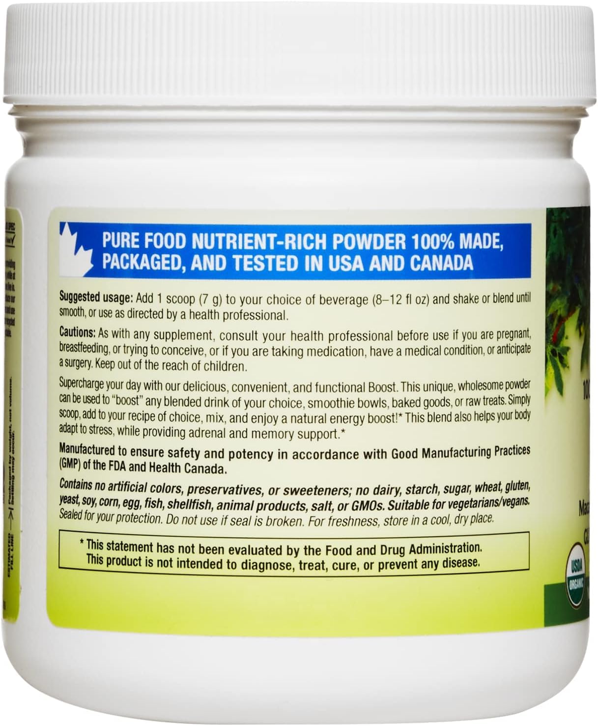 Foto 4 pulgar | Suplemento Natural Factors Whole Earth & Sea Energize 183 Ml - Venta Internacional.