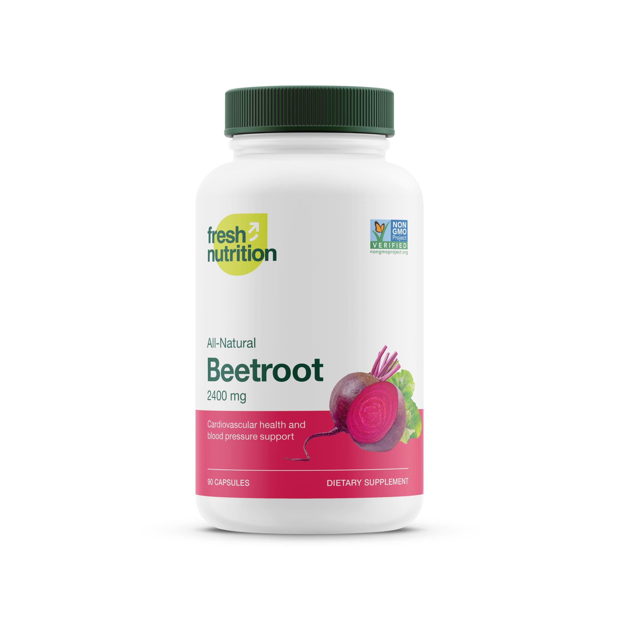 Foto 1 | Suplemento Fresh Nutrition De Raíz De Remolacha Orgánica 2400 Mg 90 Cápsulas - Venta Internacional.