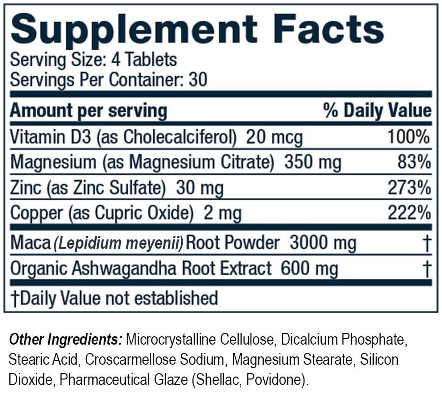 Foto 2 | Suplemento Roman Testosterone Support 120 Comprimidos - Venta Internacional.