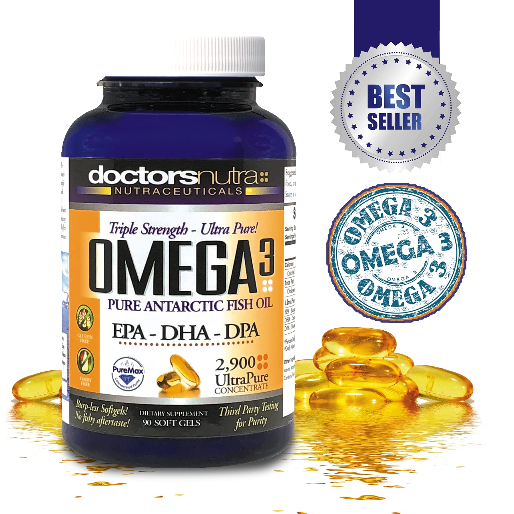 Foto 5 pulgar | Aceite De Pescado Omega 3 Dpa Nutra Nutraceuticals De Supplement Doctors - Venta Internacional.