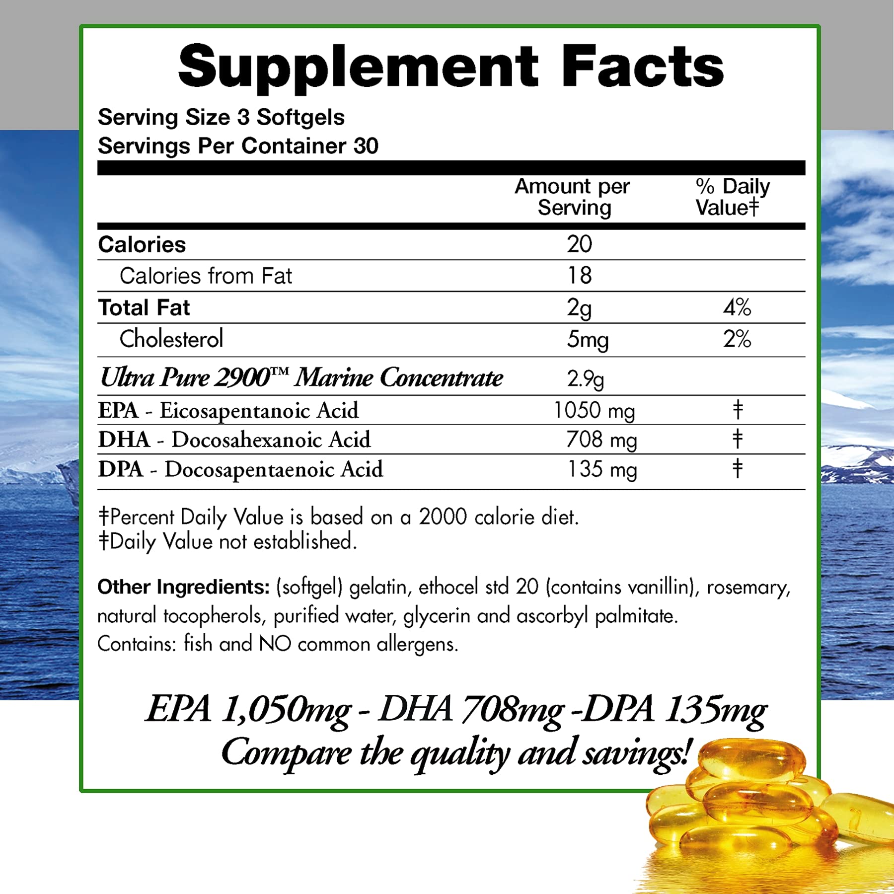 Foto 6 pulgar | Aceite De Pescado Omega 3 Dpa Nutra Nutraceuticals De Supplement Doctors - Venta Internacional.