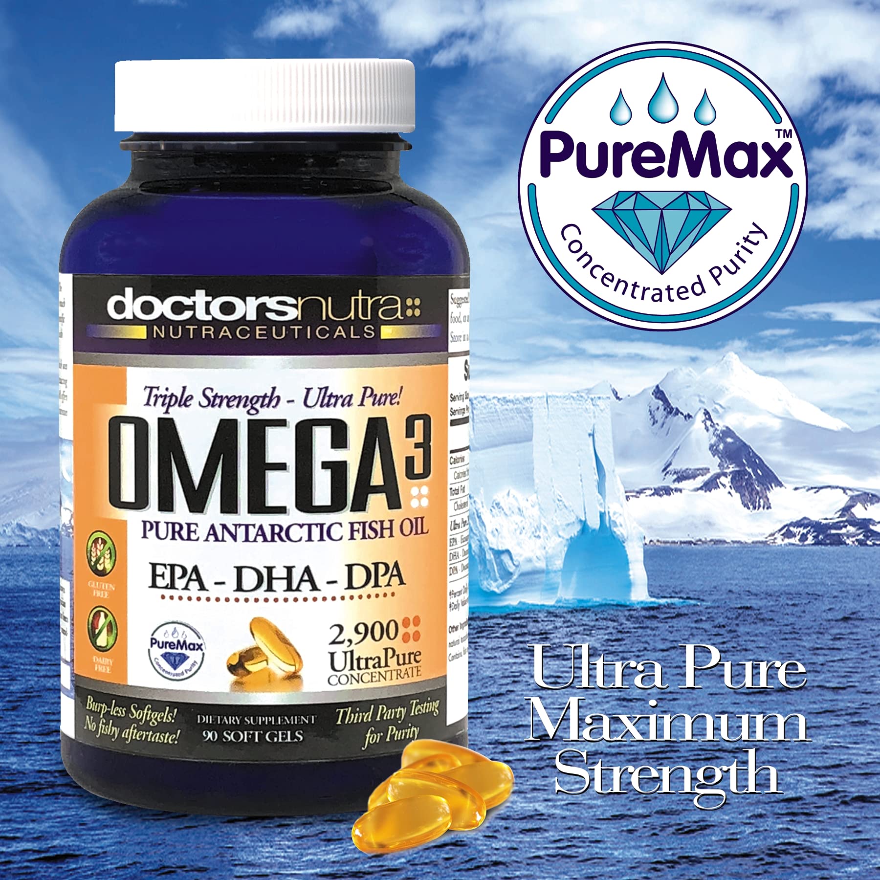 Foto 7 pulgar | Aceite De Pescado Omega 3 Dpa Nutra Nutraceuticals De Supplement Doctors - Venta Internacional.
