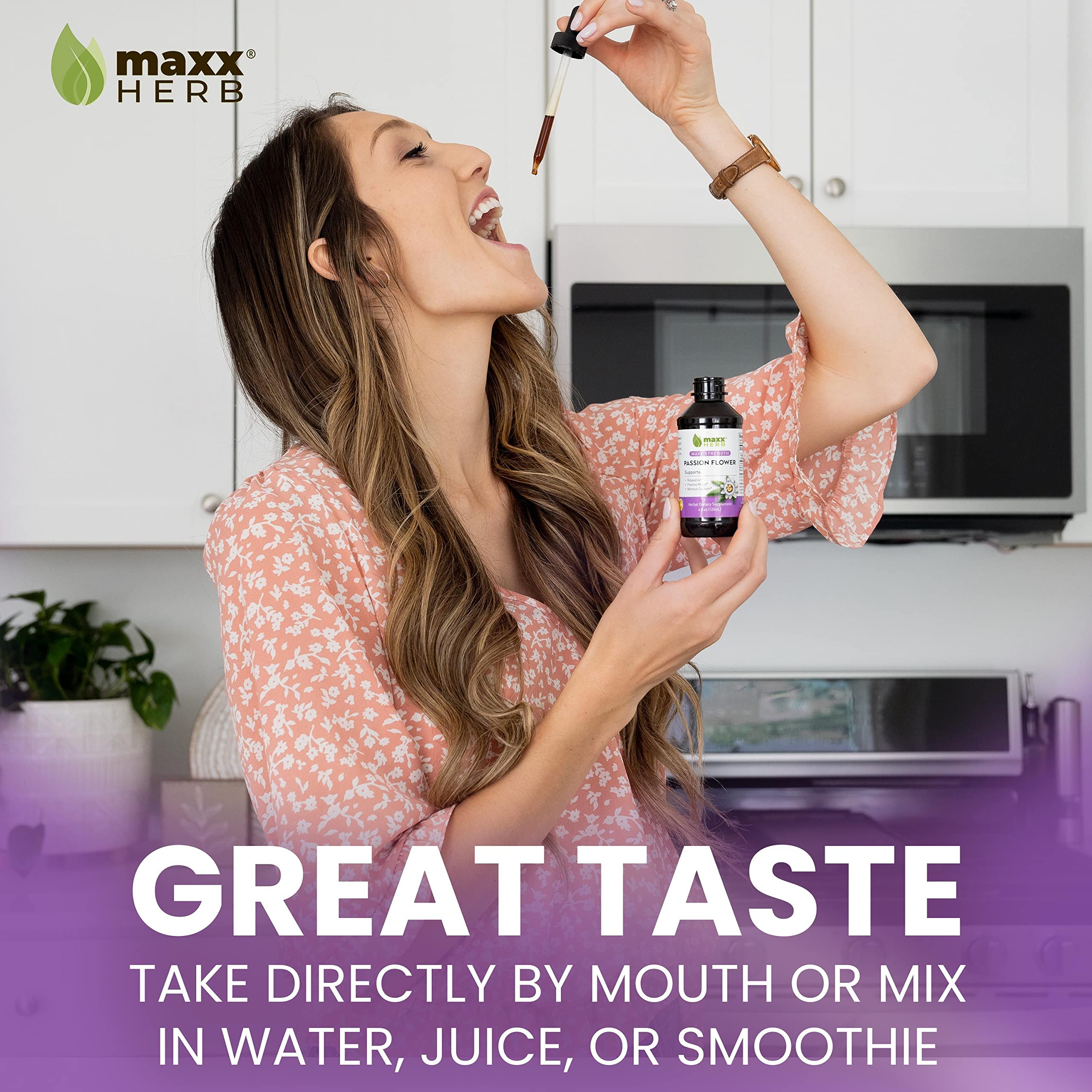 Foto 4 | Extracto De Pasiflora De Máxima Potencia 120 Ml - Maxx Herb - Venta Internacional.